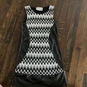 Leather dress size 7